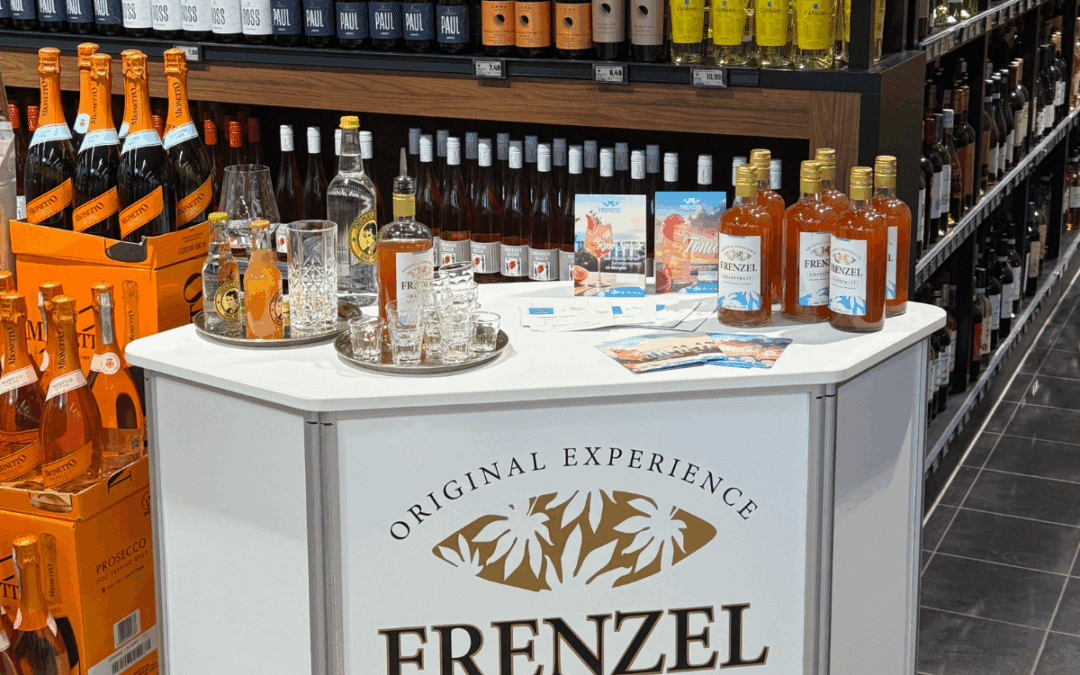 Erfolgreiche Verkostung von FRENZEL Grapefruit bei EDEKA Selders