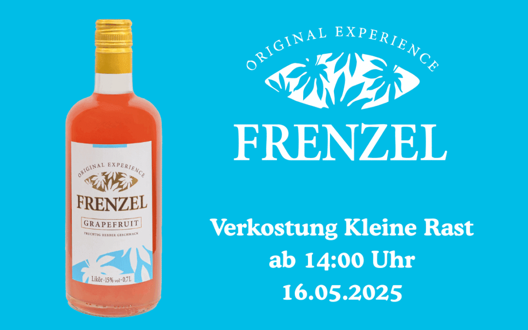 FRENZEL Rosé Spritz an der Elbe – Verkauf & Verkostung bei der Kleinen Rast in Hamburg