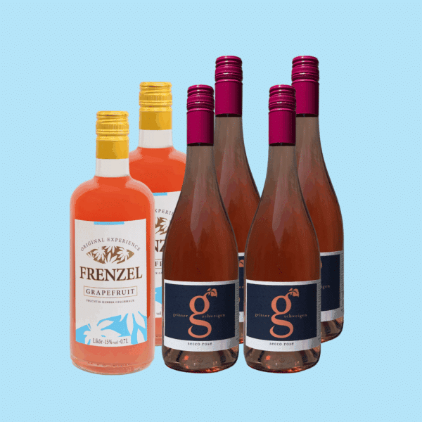 Bundle Rosé - FRENZEL Grapefruit 2 Flaschen + Secco Rosé 4 Flaschen