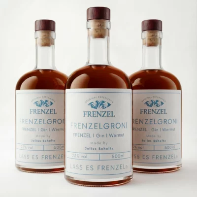 FRENZELGRONI | drei 0,5l Flaschen